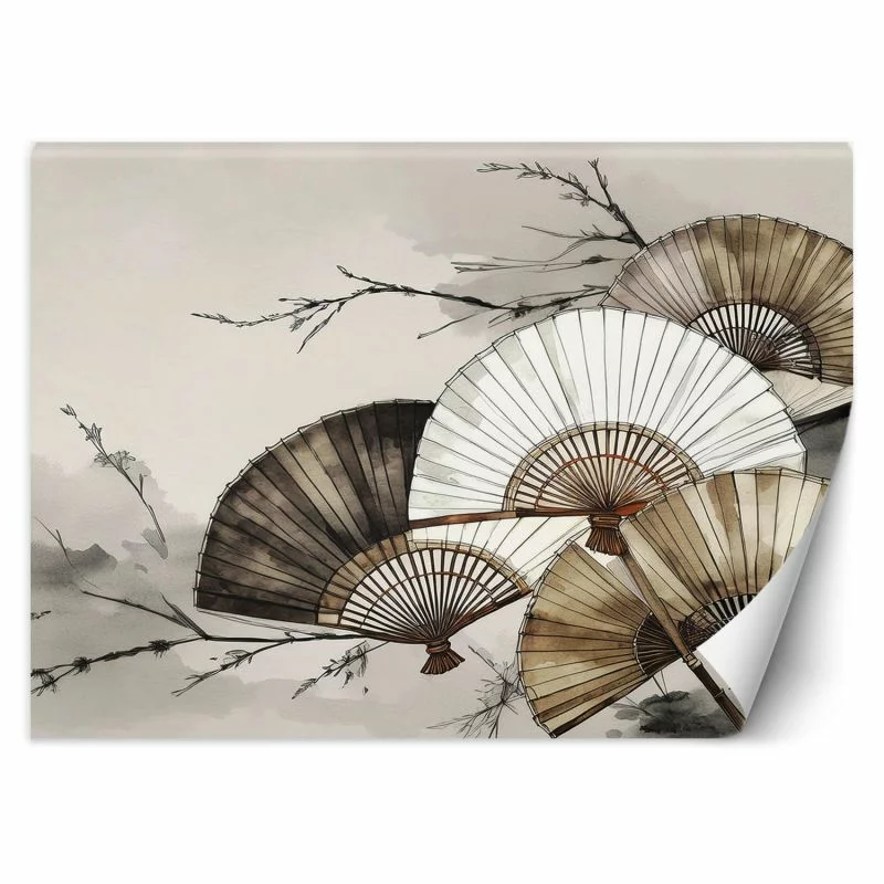 Fototapeta, Japońskie wachlarze - obrazek 1