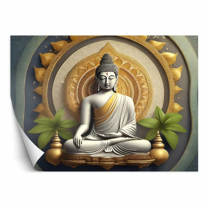 Fototapeta, Posąg Buddy Zen - obrazek 1