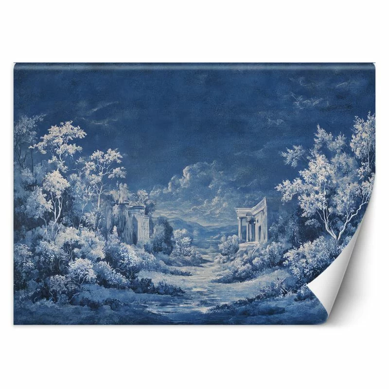 Fototapeta, Niebieski Krajobraz Architektura - obrazek 1