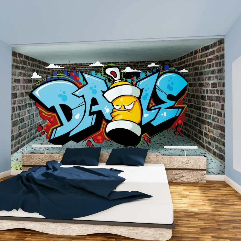 Fototapeta Graffiti 3D - obrazek 1