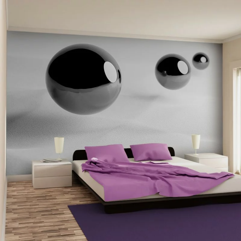Fototapeta 3D - trzy kule - obrazek 1