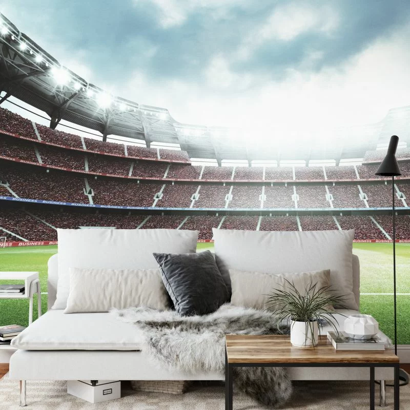 Fototapeta 3D Stadion Piłkarski - obrazek 1