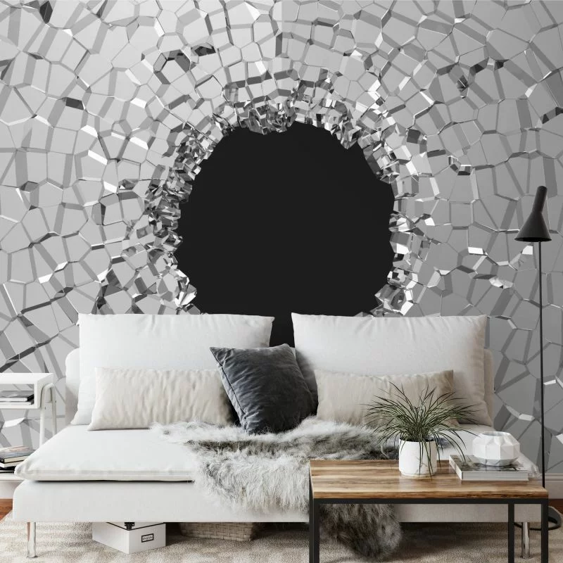 Fototapeta Abstrakcyjny Tunel Efekt 3D - obrazek 1