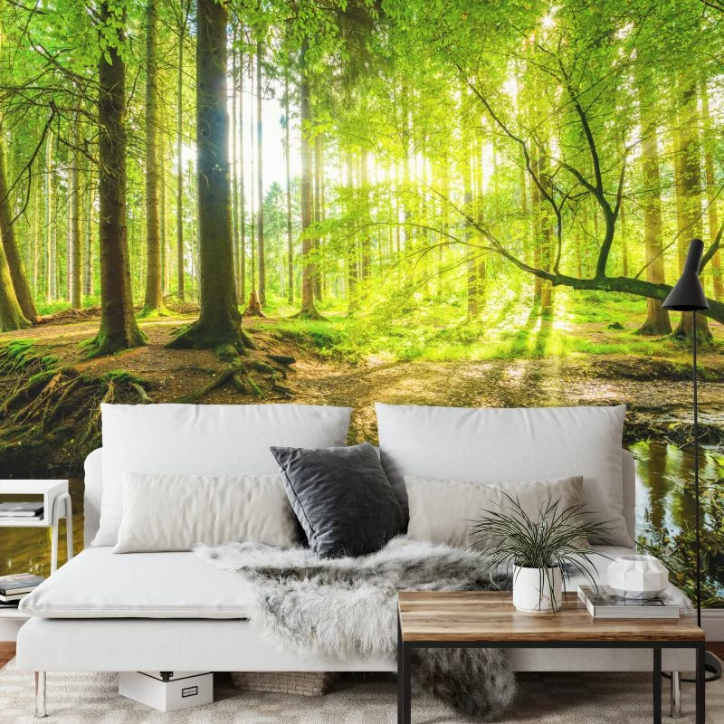 Fototapeta Wiosną W Efekcie 3D - obrazek 1