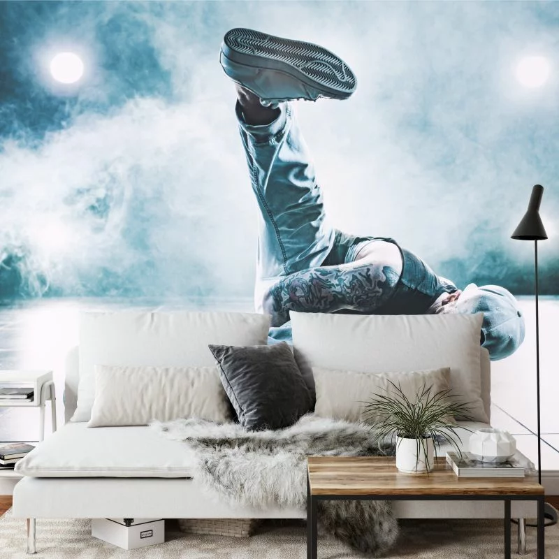 Fototapeta Tancerz Breakdance Podczas Występu - obrazek 1