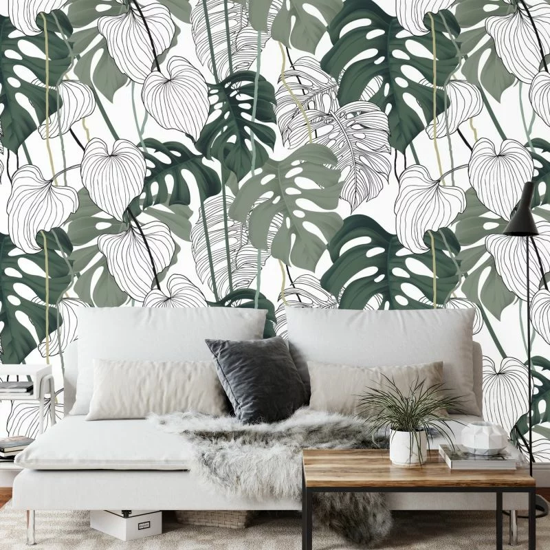 Fototapeta Liście Monstera - obrazek 1