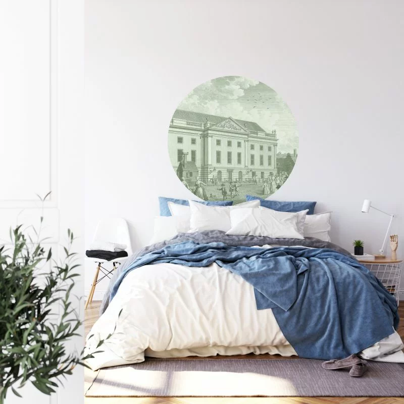 Fototapeta Okrągła Dwór - obrazek 1