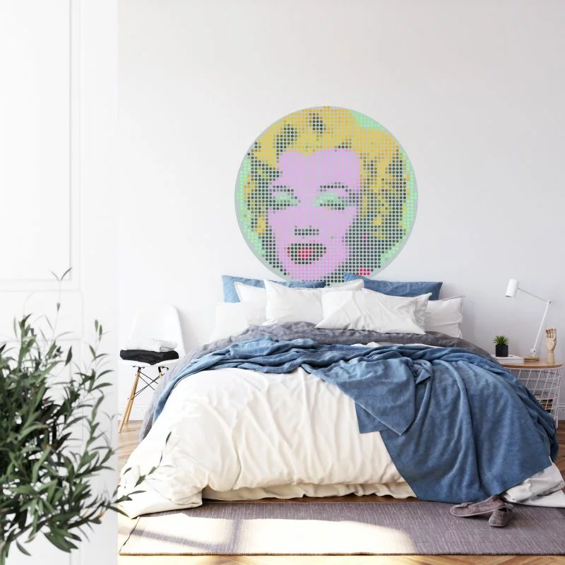 Fototapeta Okrągła Ikona Marilyn - obrazek 1