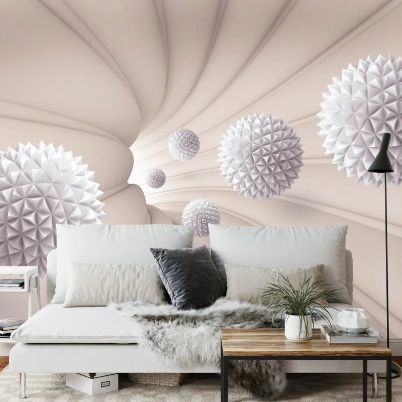 Fototapeta Kule 3D W Tunelu - obrazek 1