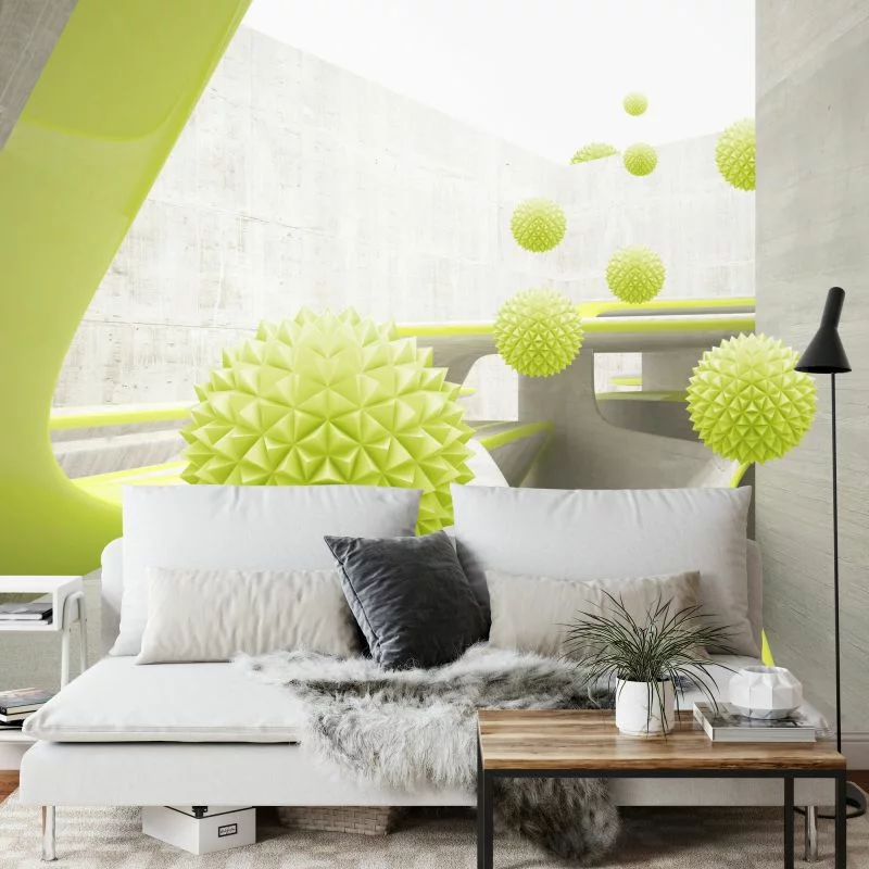 Fototapeta Nowoczesne Kule 3D - obrazek 1