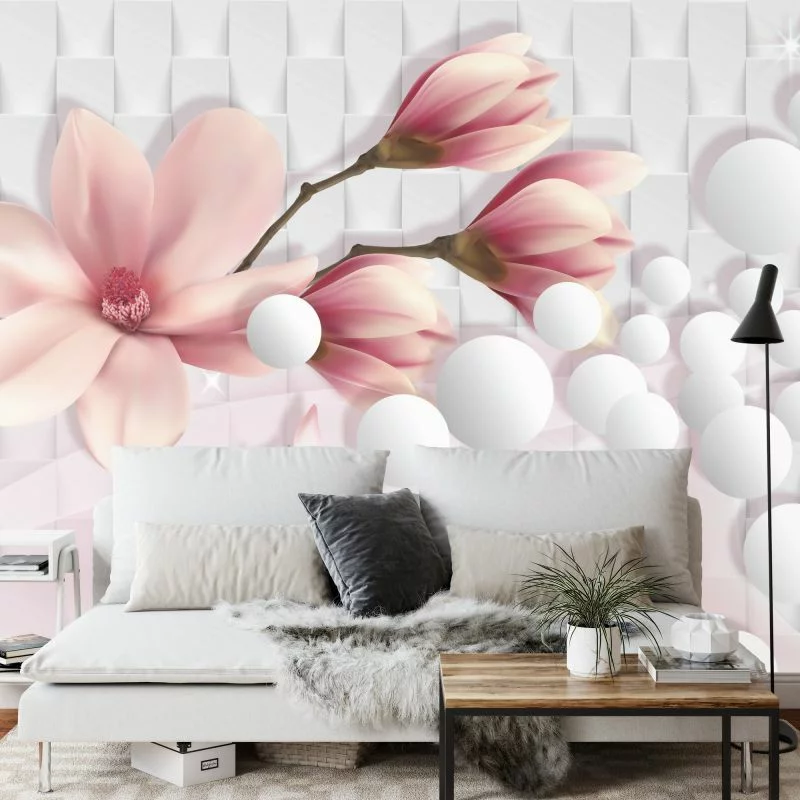 Fototapeta Kolorowa Magnolia - obrazek 1
