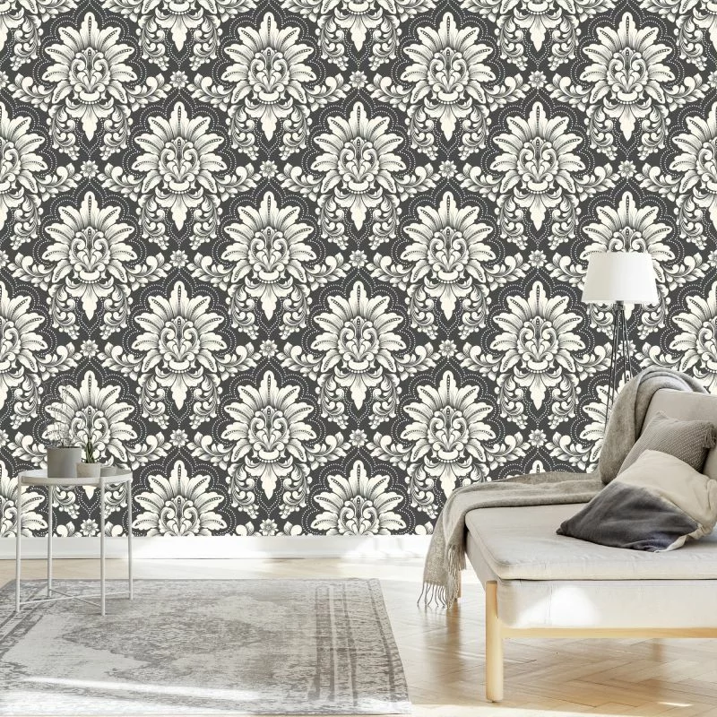Tapeta Klasyczne Królewskie Ornamenty - obrazek 1
