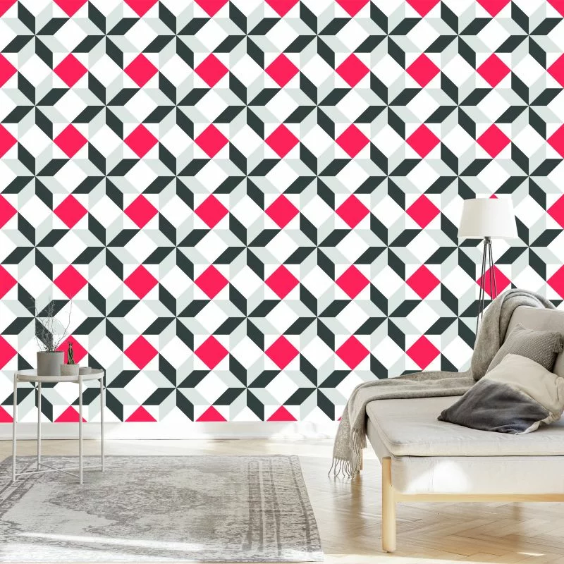 Tapeta Piękna Modernistyczna Mozaika - obrazek 1