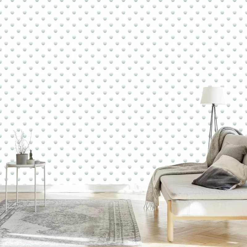 Tapeta Szare Kropki Na Tle - obrazek 1