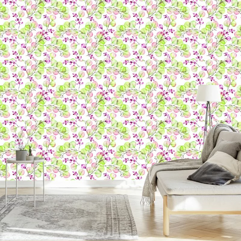 Tapeta Liście I Jagody - obrazek 1