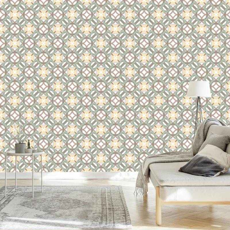 Tapeta Geometryczne Ornamenty - obrazek 1
