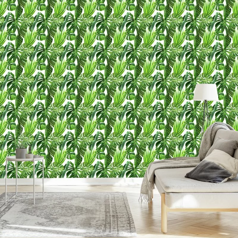 Tapeta Zielone Liście Palmy - obrazek 1