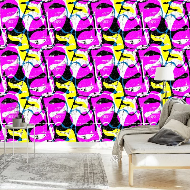 Tapeta Kolorowe Rysunki Graffiti - obrazek 1