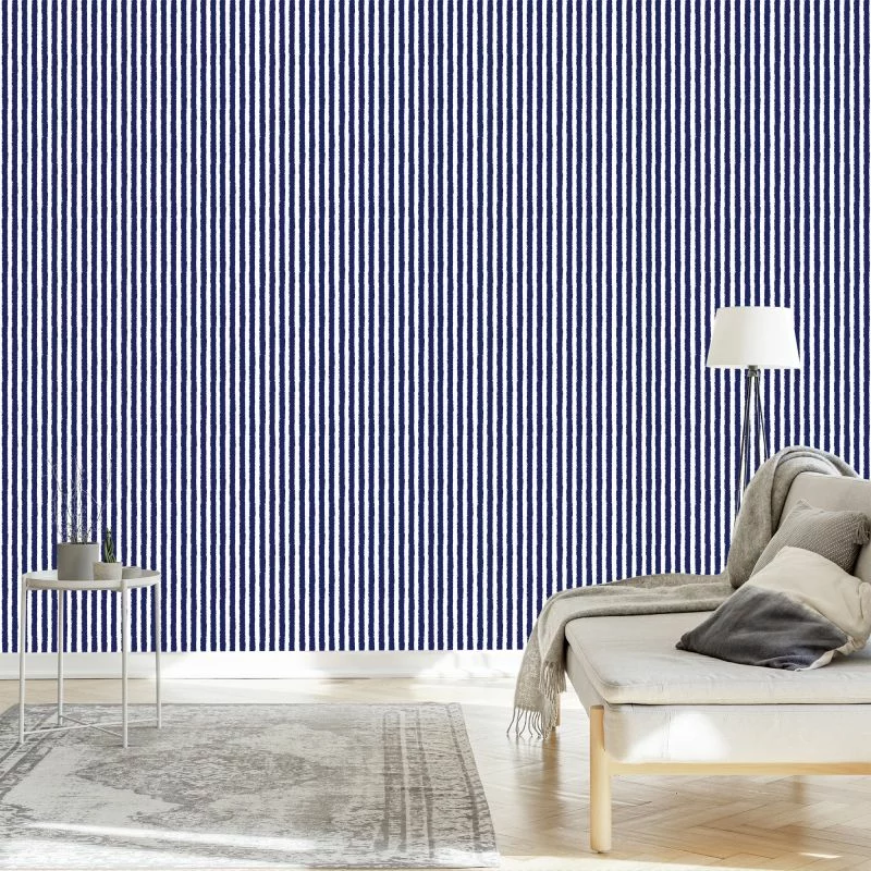 Tapeta Elegancka W Pionowe Paski, Do Salonu, Biura - obrazek 1