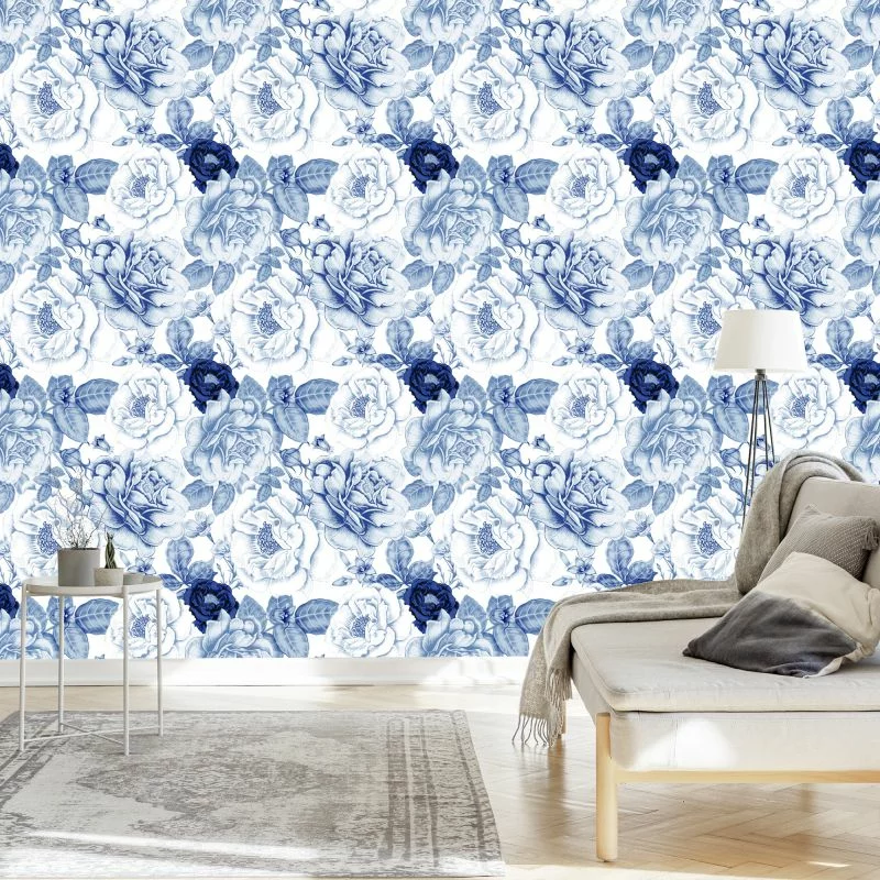 Tapeta Róże Piwonie - obrazek 1