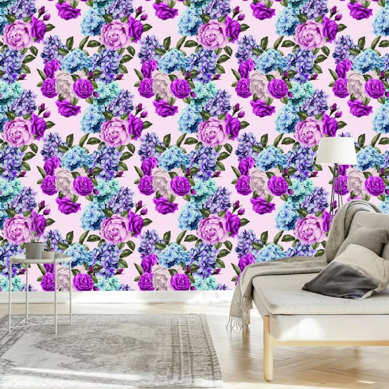 Tapeta Róże Z Liśćmi - obrazek 1