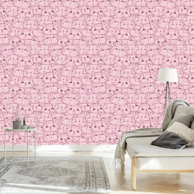 Tapeta Dla Dzieci – Małe Kotki - obrazek 1