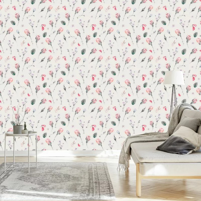 Tapeta Kwiaty Róże Vintage - obrazek 1