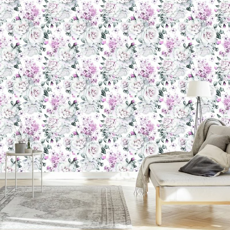 Tapeta Róże Piwonie Rośliny - obrazek 1