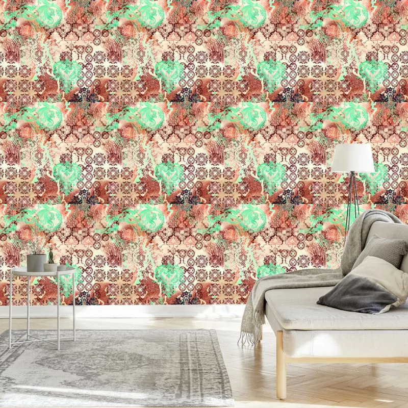 Tapeta Etniczne Motywy Geometryczne - obrazek 1