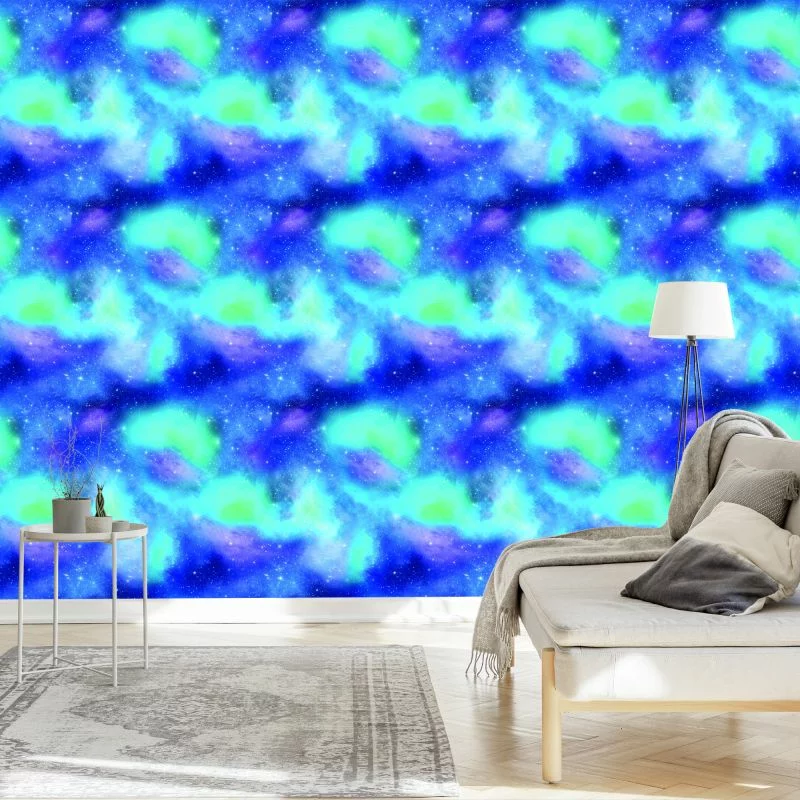 Tapeta Niebieskie Galaxy - obrazek 1