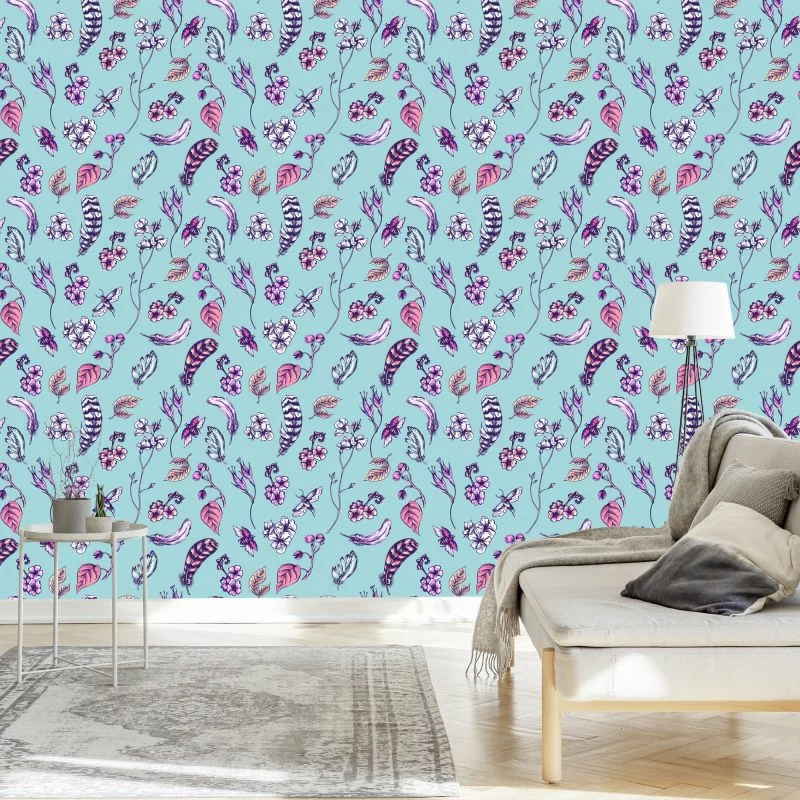 Tapeta Flora W Stylu Boho - obrazek 1