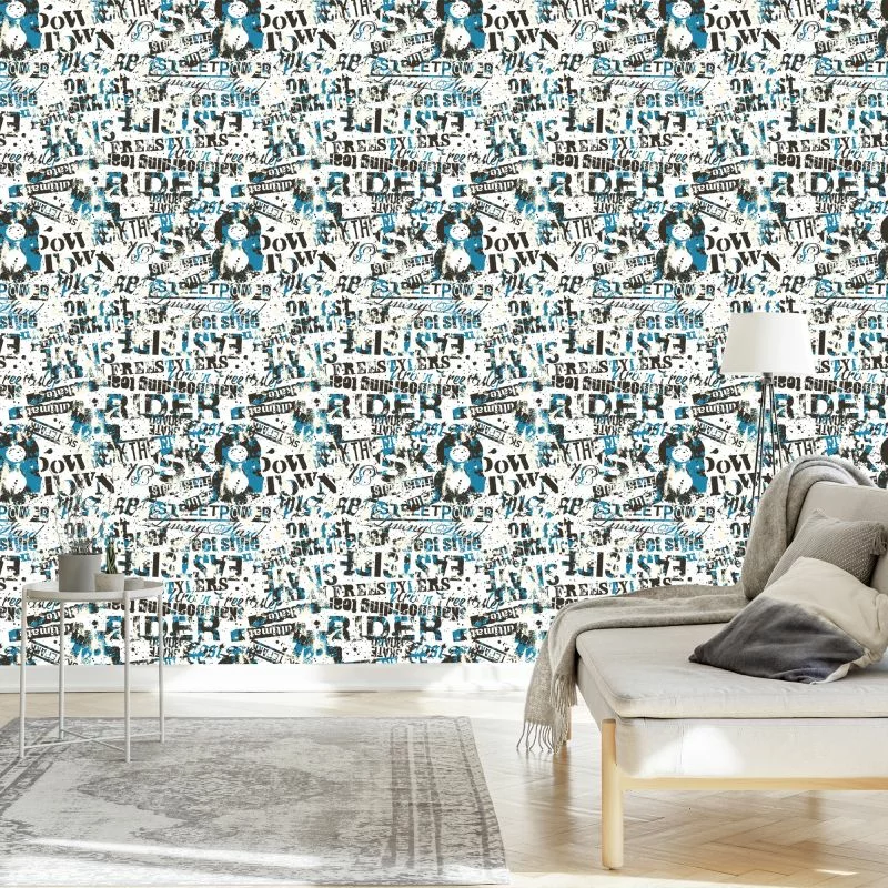 Tapeta Miejskie Graffiti - obrazek 1