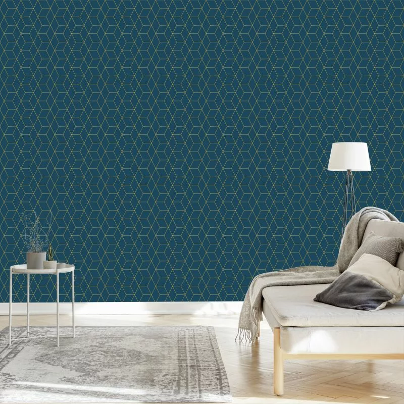 Tapeta Minimalistyczny Wzór W Stylu Art Deco - obrazek 1