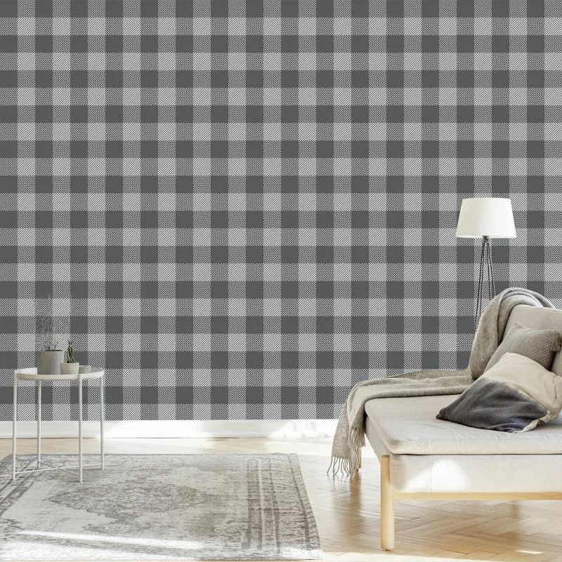 Tapeta Modernistyczna Abstrakcyjna Krata - obrazek 1