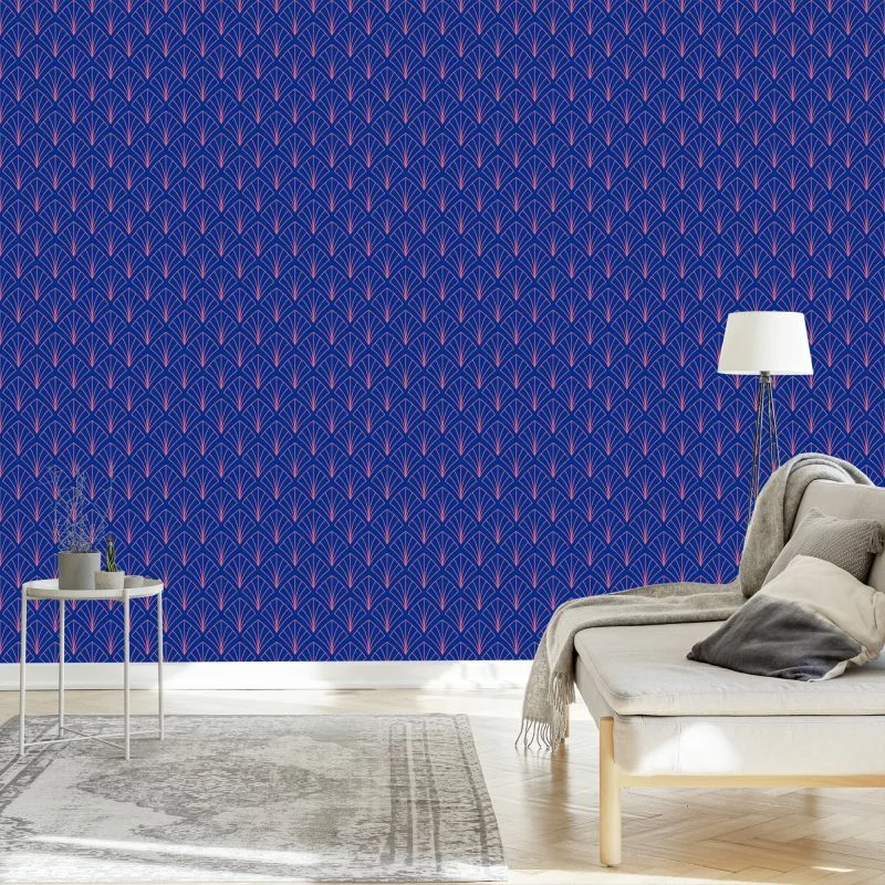 Tapeta Geometryczna W Stylu Art Deco - obrazek 1