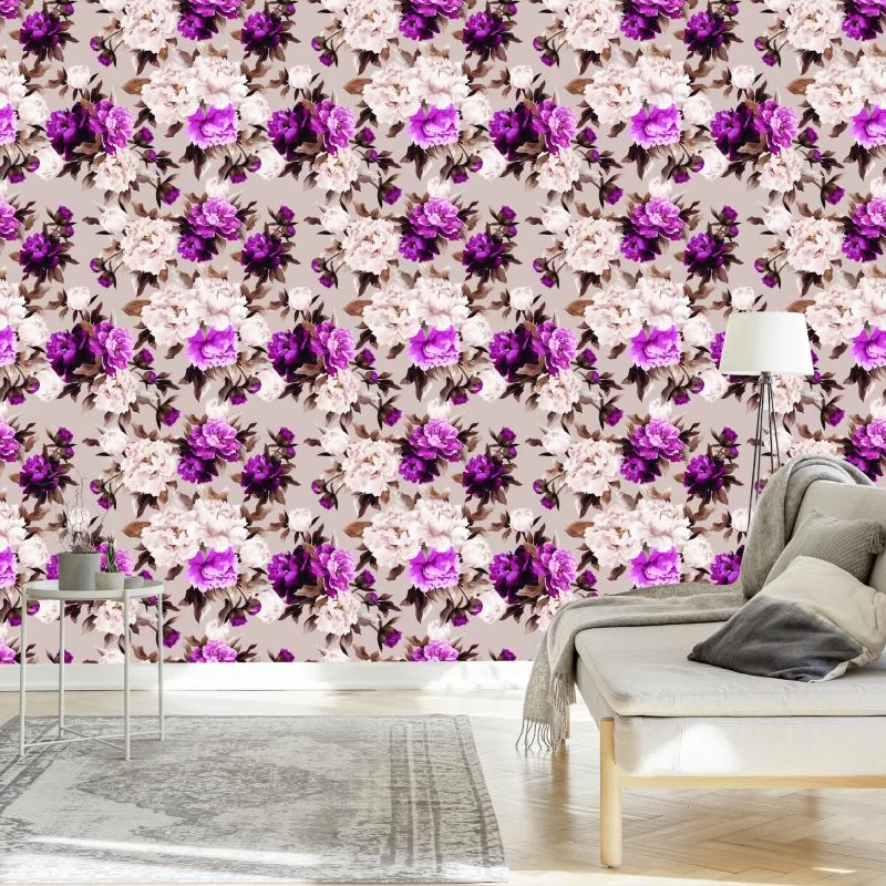 Tapeta Piękny Kwiecisty Wzór - obrazek 1