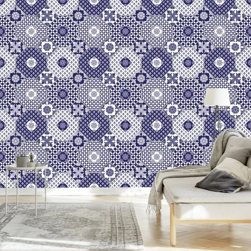 Tapeta Ornamenty - Patchwork - obrazek 1