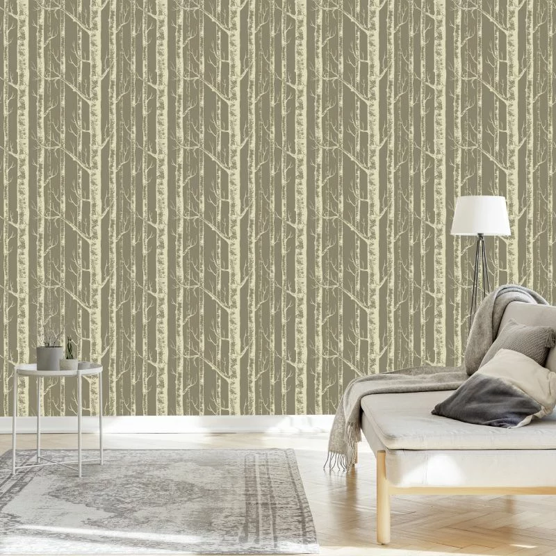 Tapeta Drzewa W Stylu Vintage - obrazek 1