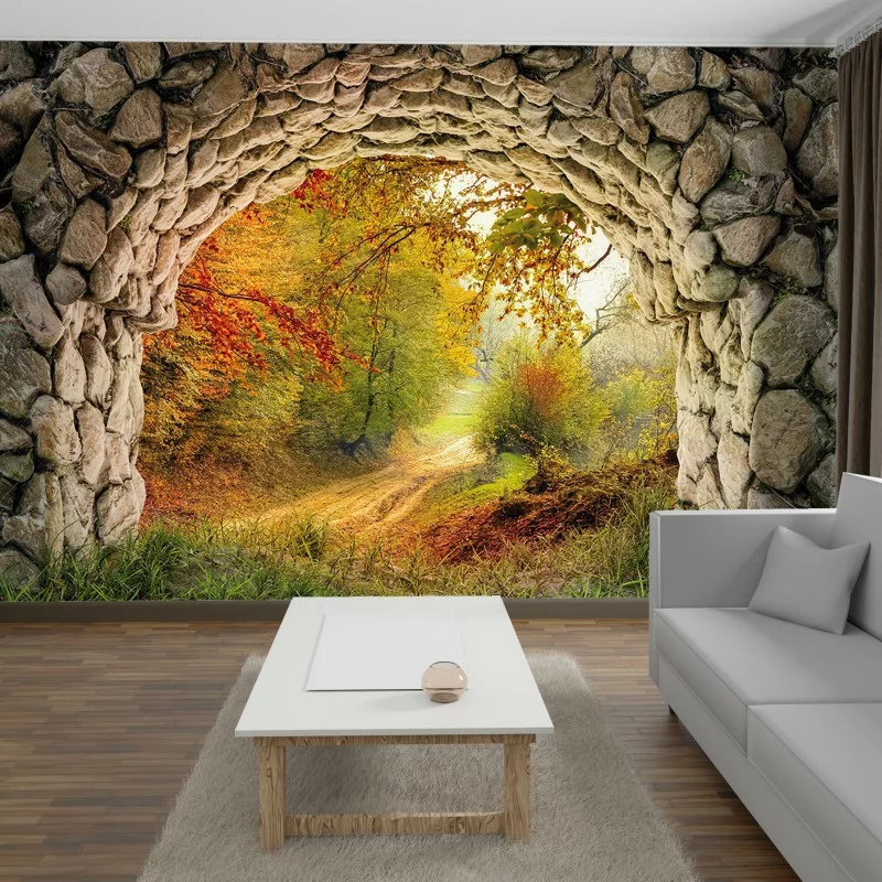 Fototapeta przestrzenna 3D - jesienne kolory - obrazek 1