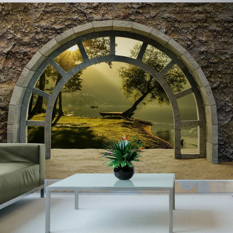 Fototapeta 3D - wschód słońca - obrazek 1