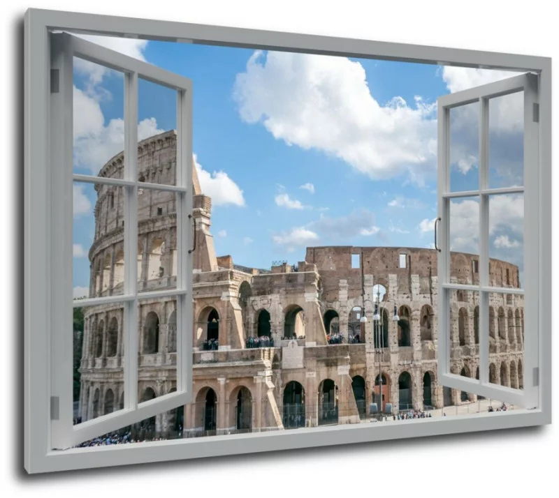 Obraz 3D - Rzym Koloseum - obrazek 1