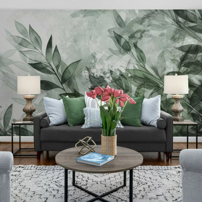 Fototapeta gałązki i liście - obrazek 1