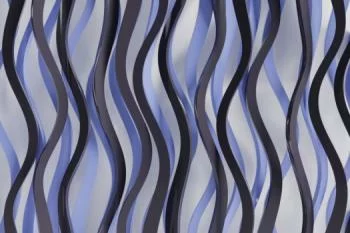Fototapeta 3D - wstęgi w kolorze Very Peri - obrazek 2