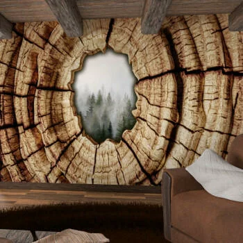 Fototapeta 3D dziupla