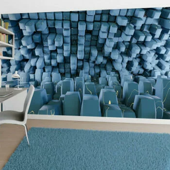 Fototapeta 3D odwrócony świat