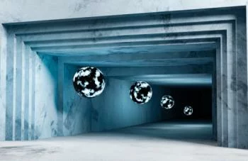Fototapeta 3D - tajemniczy tunel