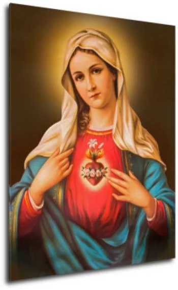 Obraz - Matka Boża z Gorejącym Sercem - obrazek 2