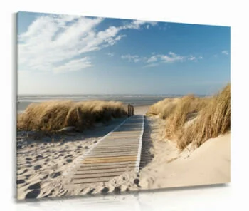 Obraz na płótnie - morze i plaża - obrazek 2
