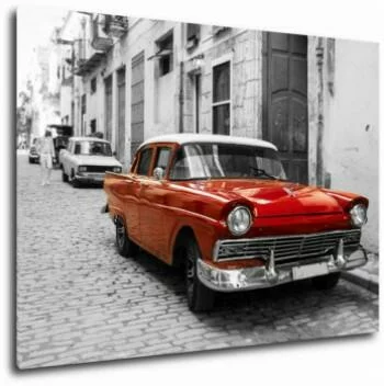 Obraz na płótnie - kubańskie auto