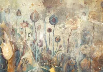 Fototapeta Botaniczna Fantazja - Artystyczne Kwiaty - obrazek 2